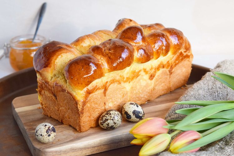 Brioche Brood Koken Met Familie