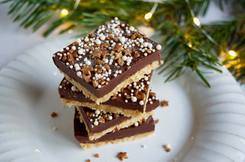 Kerst chocolade bars
