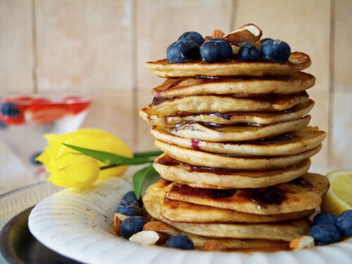 citroen-blauwe-bessen-pancakes